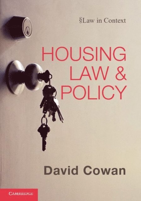 David Cowan - Housing Law and Policy, E-bok