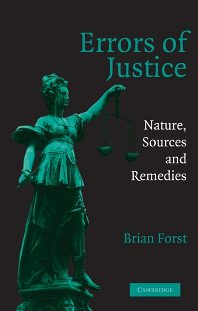 Brian Forst - Errors of Justice, E-bok