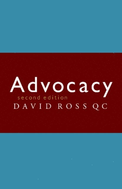 David Ross - Advocacy, E-bok