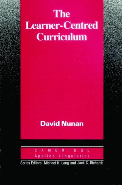 David Nunan - Learner-Centred Curriculum, E-bok