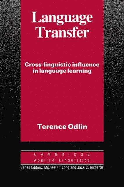 Terence Odlin - Language Transfer, E-bok
