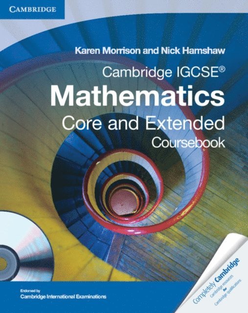 Nick Hamshaw, Karen Morrison - Cambridge IGCSE Mathematics Core and Extended Coursebook, E-bok