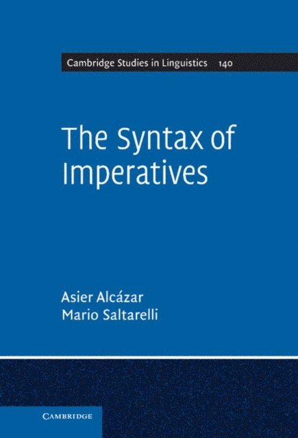 Mario Saltarelli, Asier Alcazar - Syntax of Imperatives, E-bok