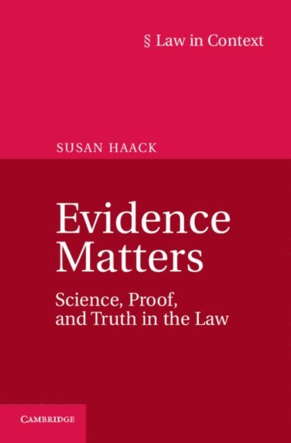 Susan Haack - Evidence Matters, E-bok