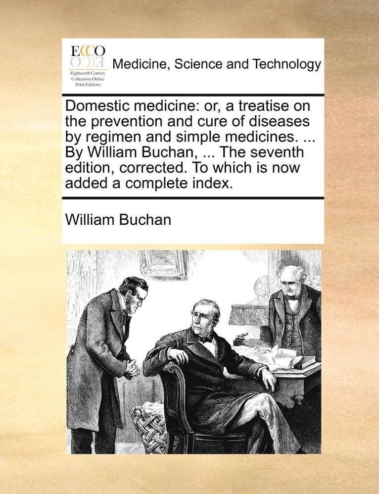 William Buchan - Domestic medicine, Häftad. Tillgänglighet: Lägg i varukorg