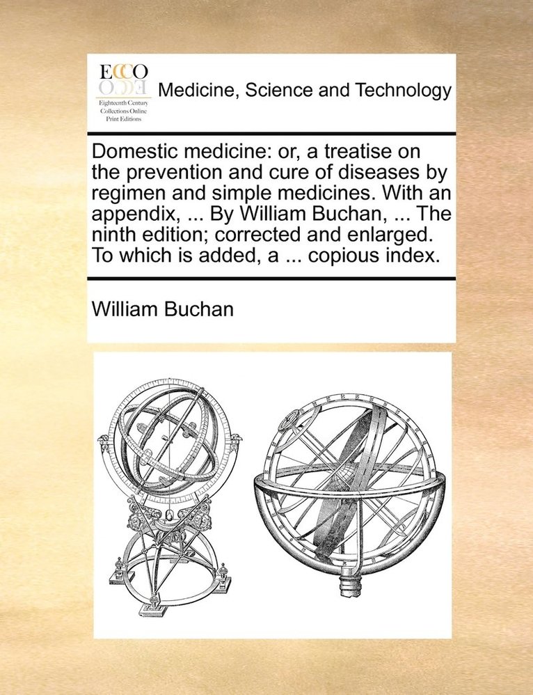 William Buchan - Domestic medicine, Häftad. Tillgänglighet: Lägg i varukorg