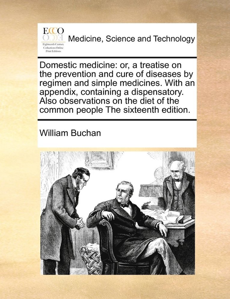 William Buchan - Domestic medicine, Häftad. Tillgänglighet: Lägg i varukorg