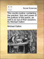 Michael Dalton - country justice, Häftad. Tillgänglighet: Lägg i varukorg