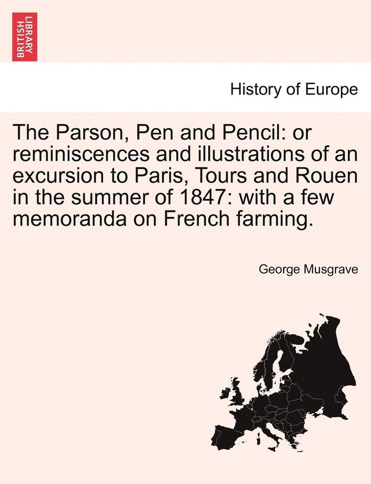 George Musgrave - Parson, Pen and Pencil, Häftad