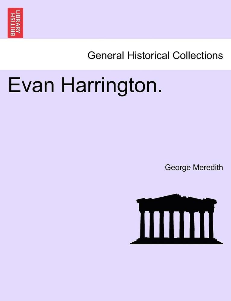 George Meredith - Evan Harrington., Häftad