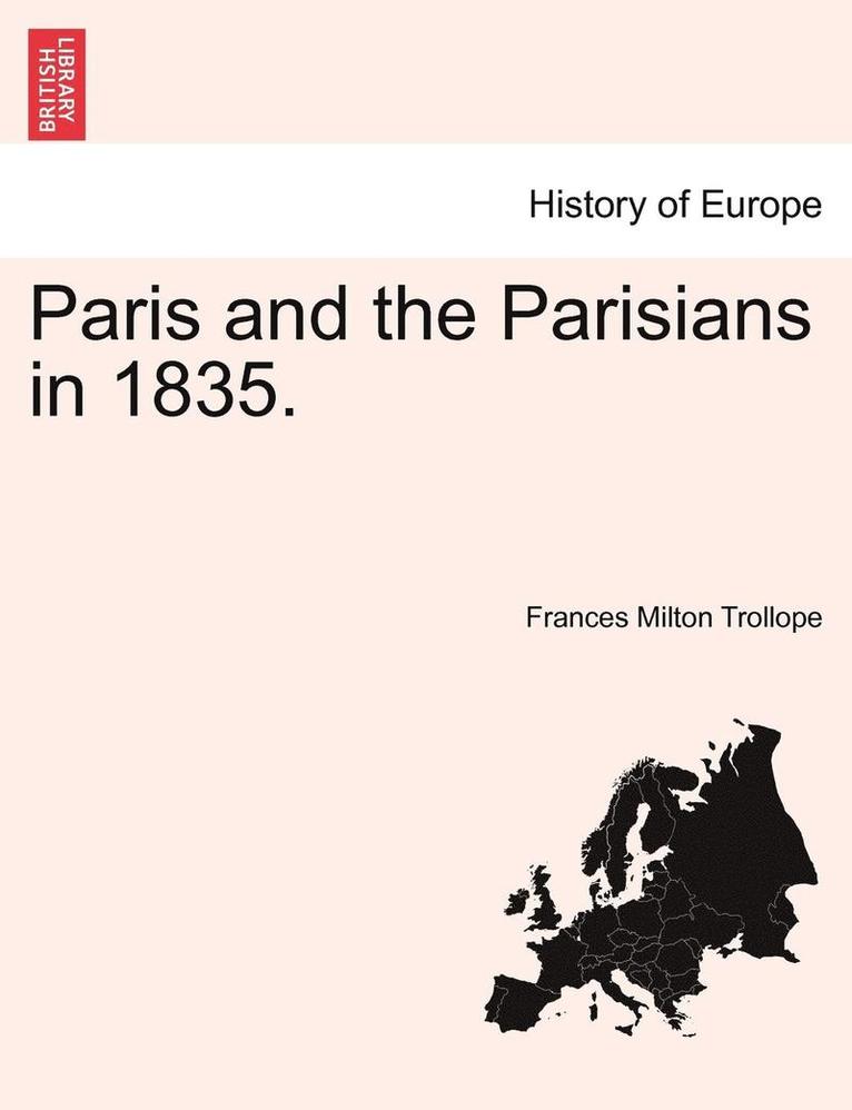 Paris and the Parisians in 1835.