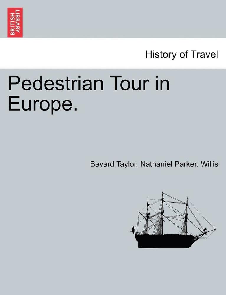 Pedestrian Tour in Europe.
