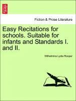 Wilhelmina Lydia Rooper - Easy Recitations for Schools. Suitable for Infants and Standards I. and II., Häftad. Tillgänglighet: Lägg i varukorg