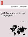 Zeitstro&#776;mungen in der Geographie.