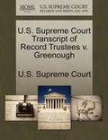 U.S. Supreme Court Transcript of Record Trustees V. Greenough