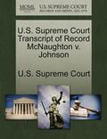 U.S. Supreme Court Transcript of Record McNaughton V. Johnson