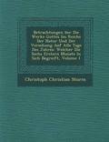 Betrachtungen Ber Die Werke Gottes Im Reiche Der Natur Und Der Vorsehung Auf Alle Tage Des Jahres