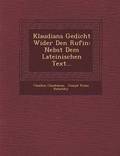 Klaudians Gedicht Wider Den Rufin