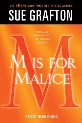 Sue Grafton - M Is for Malice: A Kinsey Millhone Novel, Häftad