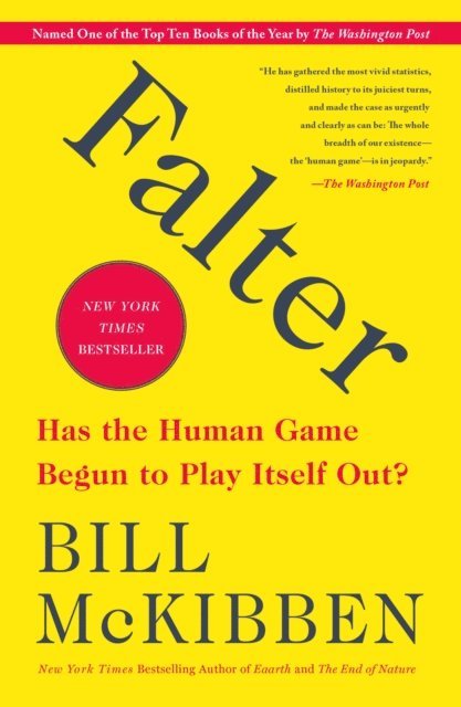 Bill McKibben - Falter, E-bok