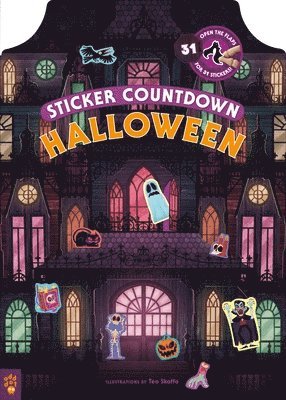 Odd Dot - Sticker Countdown Halloween, Inbunden