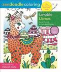 Zendoodle Coloring: Lovable Llamas: Fuzzy Friends to Color and Display