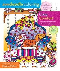 Zendoodle Coloring: Cozy Comfort: The Warmth of Home to Color and Display