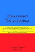 Oshkaabewis Native Journal (Vol. 4, No. 1)