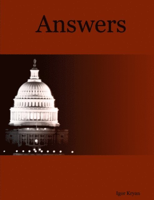 Igor Kryan - Answers, E-bok