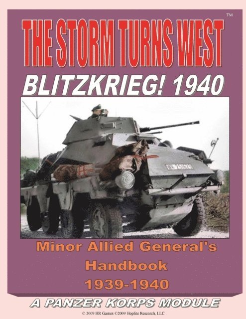 Manny Granillo - Storm Turns West: Blitzkrieg! 1940, E-bok