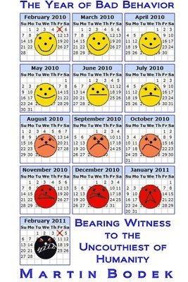 Martin Bodek - Year of Bad Behavior: Bearing Witness to the Uncouthiest of Humanity, Häftad