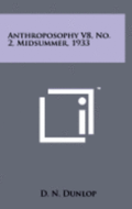 Anthroposophy V8, No. 2, Midsummer, 1933