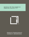 Journal of the American Oriental Society, V77