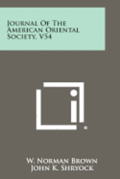 Journal of the American Oriental Society, V54