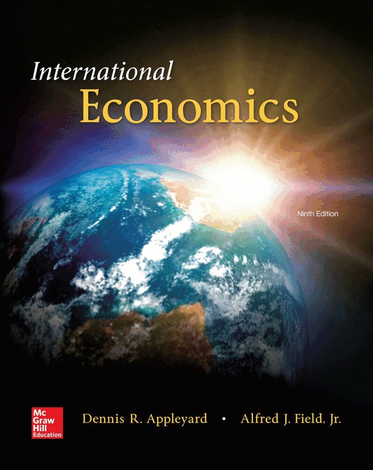 Dennis Appleyard, Alfred Field - International Economics, Inbunden
