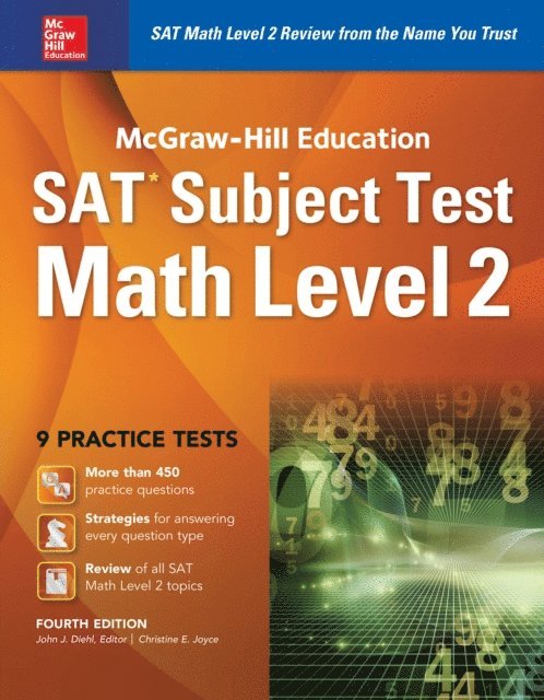 John J. Diehl - McGraw-Hill Education SAT Subject Test Math Level 2 4th Ed., E-bok. Tillgänglighet: Lägg i varukorg