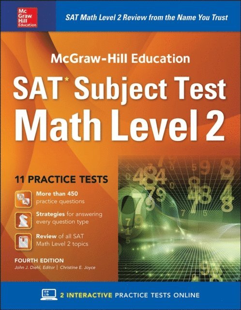 Christine E. Joyce, John J. Diehl - McGraw-Hill Education SAT Subject Test Math Level 2, Fourth Edition, E-bok. Tillgänglighet: Lägg i varukorg