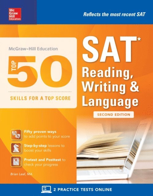 Brian Leaf - McGraw-Hill Education Top 50 Skills for a Top Score: SAT Reading, Writing & Language, Second Edition, E-bok