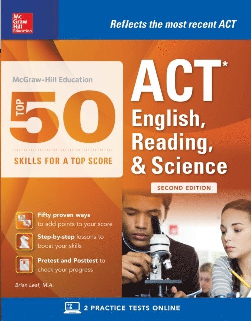Brian Leaf - McGraw-Hill: Top 50 ACT English, Reading, and Science Skills for a Top Score, Second Edition, E-bok