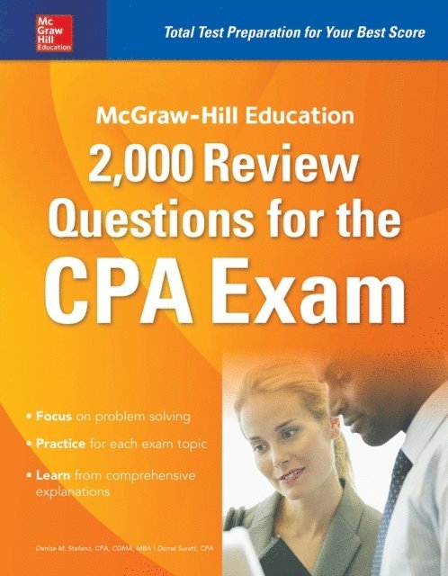 Darrel Surett, Denise M. Stefano - McGraw-Hill Education 2,000 Review Questions for the CPA Exam, E-bok. Tillgänglighet: Lägg i varukorg