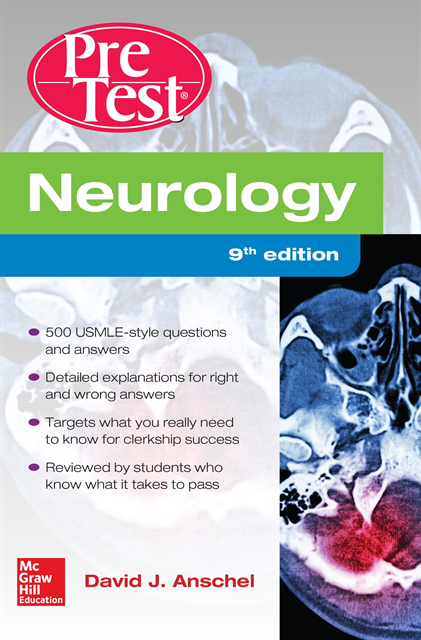 David J. Anschel - Neurology PreTest Self-Assessment And Review, Ninth Edition, E-bok