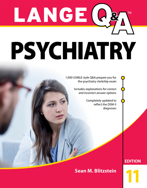 Sean M. Blitzstein - Lange Q&A Psychiatry, 11th Edition, E-bok