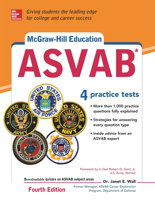 Janet E. Wall - McGraw-Hill Education ASVAB with Downloadable Tests, Fourth Edition, E-bok. Tillgänglighet: Lägg i varukorg