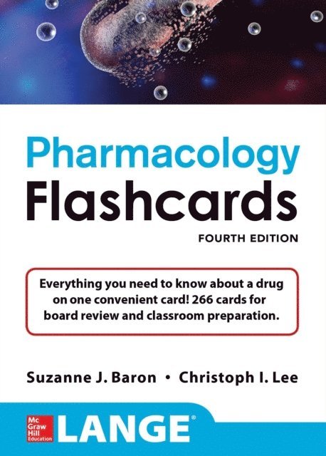 Christoph Lee, Suzanne Baron - Lange Pharmacology Flashcards, Fourth Edition, E-bok