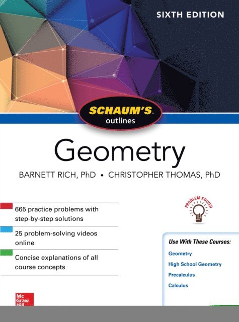 Barnett Rich, Christopher Thomas - Schaum's Outline of Geometry, Sixth Edition, E-bok