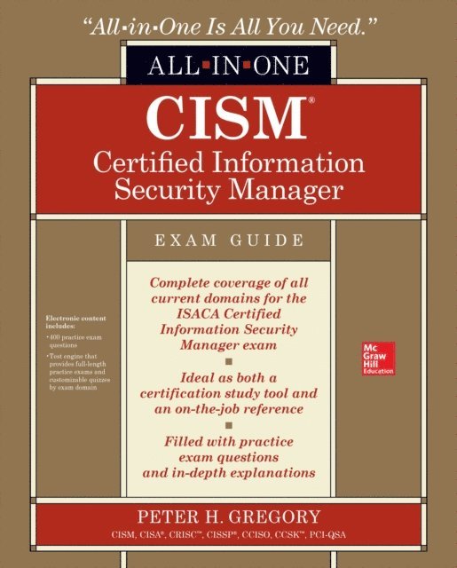 Peter H. Gregory - CISM Certified Information Security Manager All-in-One Exam Guide, E-bok