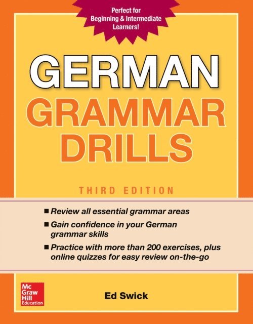 Ed Swick - German Grammar Drills, Third Edition, E-bok
