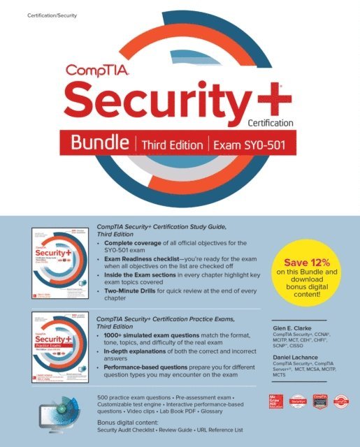 Daniel Lachance, Glen E. Clarke - CompTIA Security+ Certification Bundle, Third Edition (Exam SY0-501), E-bok