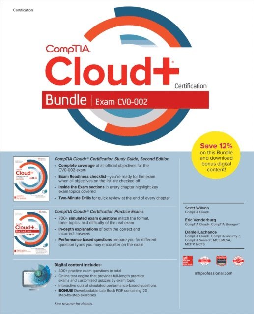 Daniel Lachance, Eric A. Vanderburg, Scott Wilson - CompTIA Cloud+ Certification Bundle (Exam CV0-002), E-bok