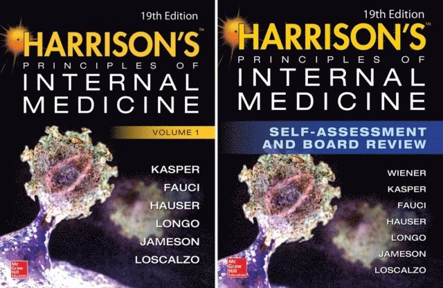 Charles Weiner, Joseph Loscalzo, Dan L. Longo, Stephen L. Hauser, Dennis L. Kasper, Anthony S. Fauci, J. Larry Jameson - Harrison's Principles and Practice of Internal Medicine 19th Edition and Harrison's Principles of Internal Medicine Self-Assessment and Board Review, 19th Edition (EBook)Val-Pak, E-bok